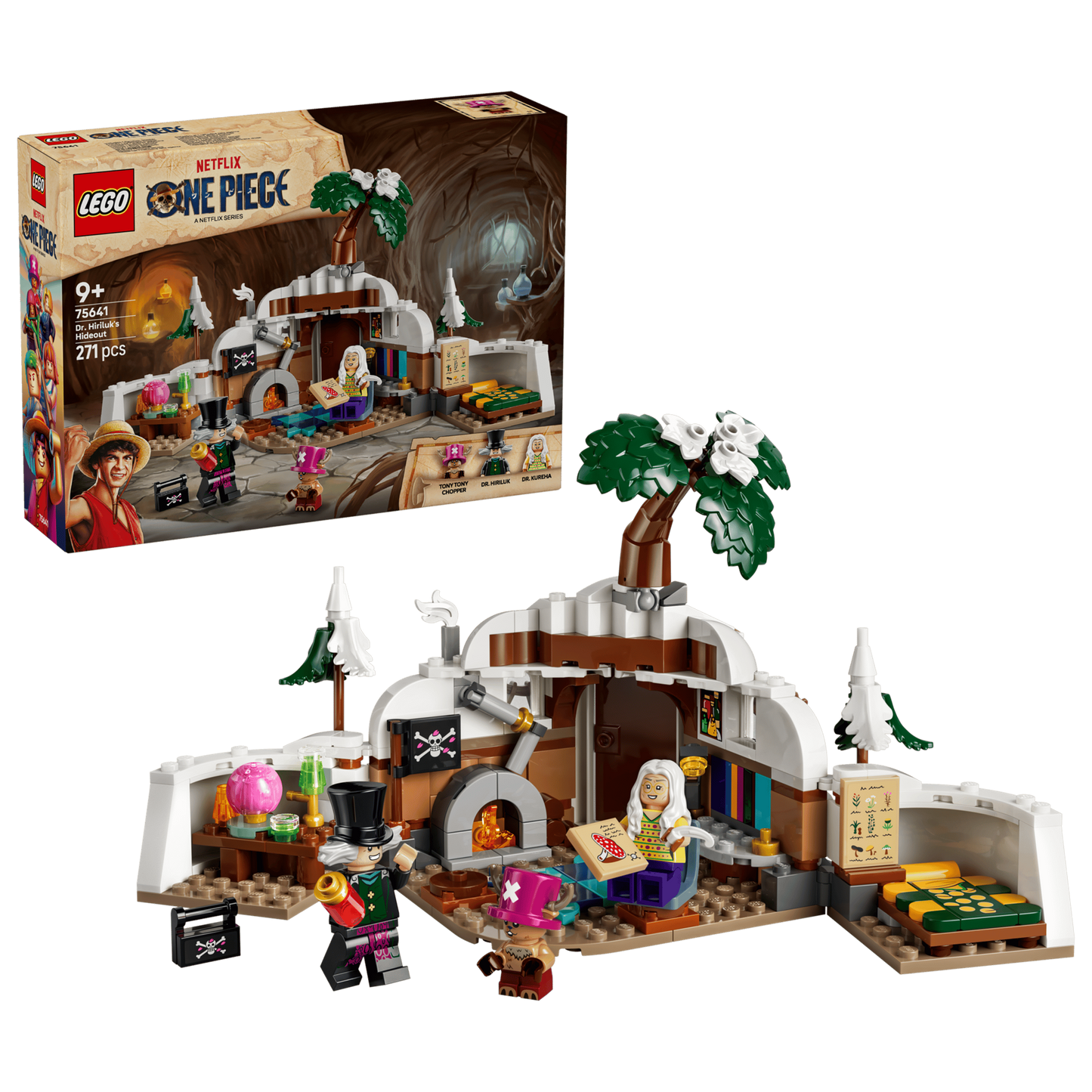 LEGO One Piece - Dr. Hiriluk's Hideout (75641)