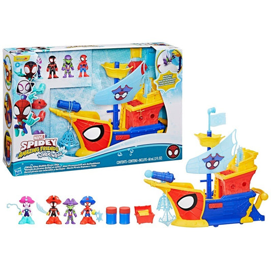 Spidey and his Amazing Friends - Webs Ahoy Bubble Pirate Ship