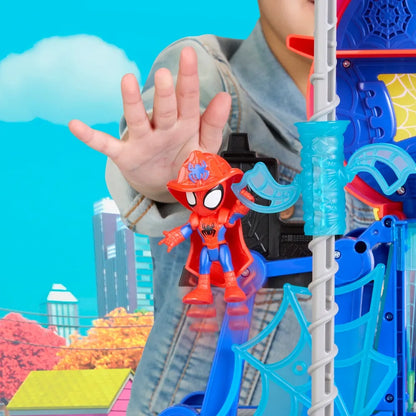 Spidey & His Amazing Friends - Rescue Web-Quarters Playset