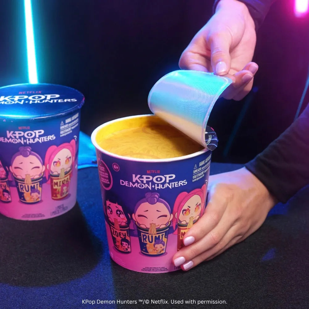 K Pop Demon Hunters - Blind Mini Ramyeon Cups Assortment
