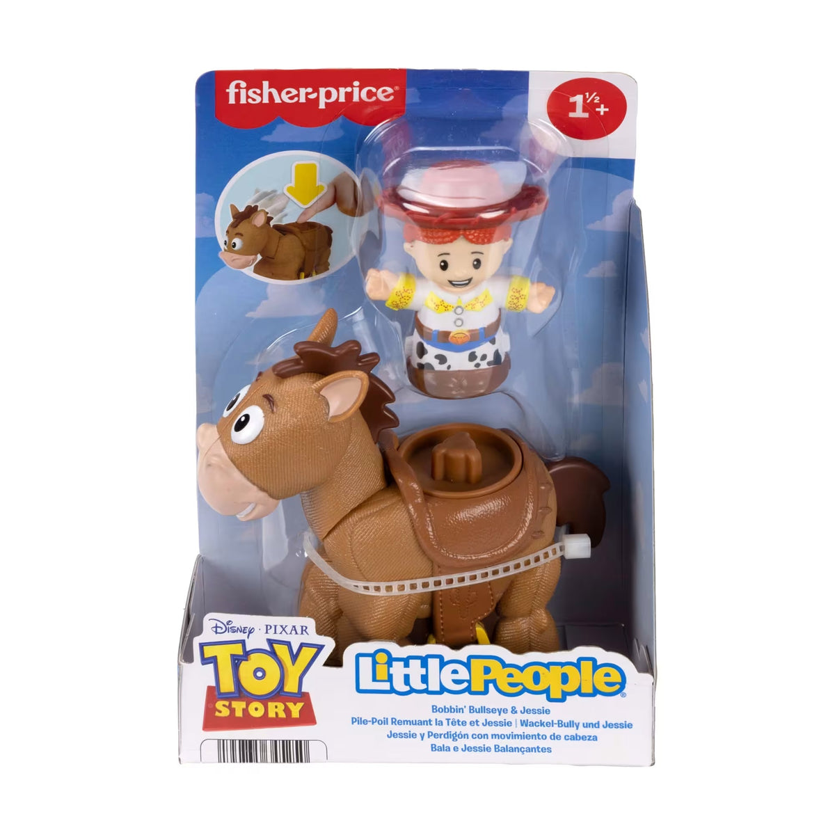 Fisher-Price - Little People-  Disney Pixar Toy Story - Bobbin’ Bullseye & Jessie