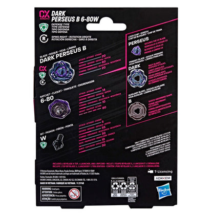 Beyblade - Starter Pack - Dark Perseus B 6-80W CX