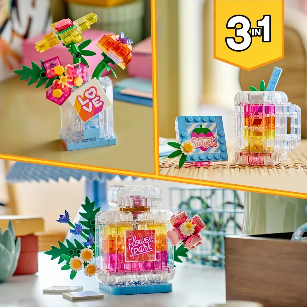 LEGO Creator - Floral Decor Perfume Bottle (31383)