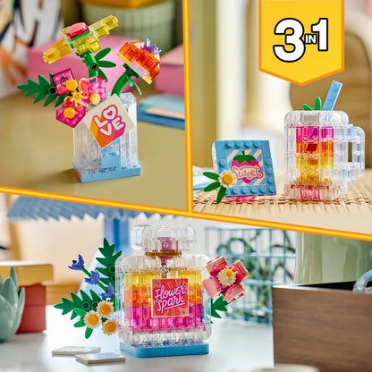 LEGO Creator - Floral Decor Perfume Bottle (31383)