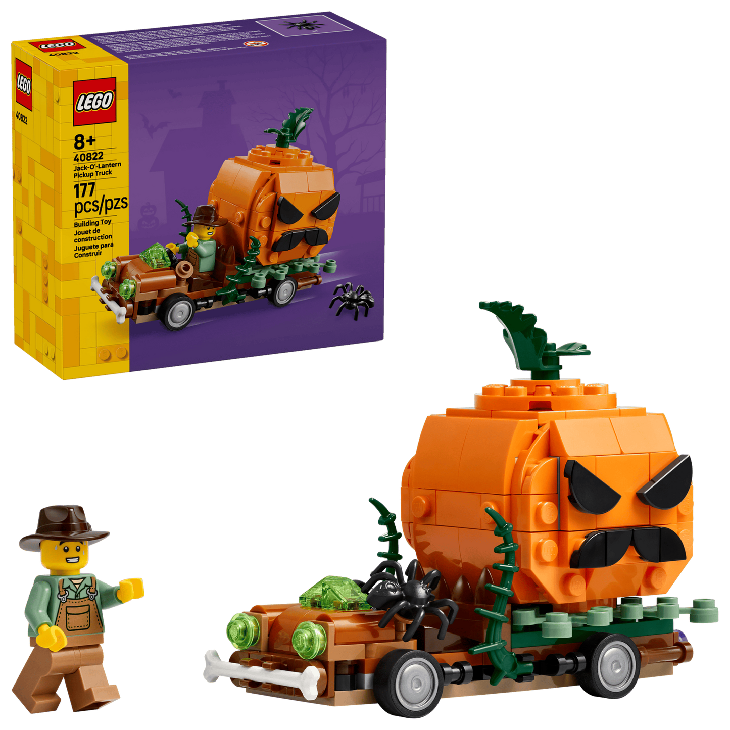 LEGO Classic - Jack-O Lantern Pickup Truck (40822)