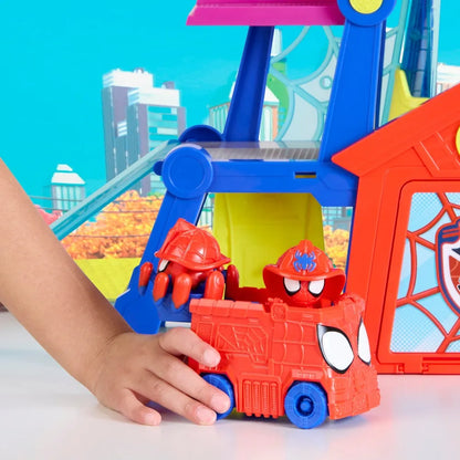Spidey & His Amazing Friends - Rescue Web-Quarters Playset