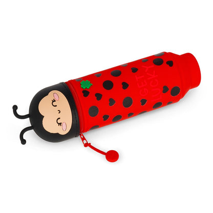 Legami - Ladybug 2-in-1 Silicone Pencil Case - Kawaii