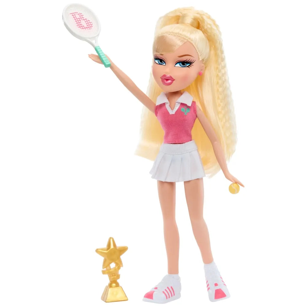 BRAT- Bratz Play Sportz - Cloé - Poupée mannequin joueuse de Tennis BRAT- Bratz Play Sportz - Cloé - Poupée mannequin joueuse de Tennis