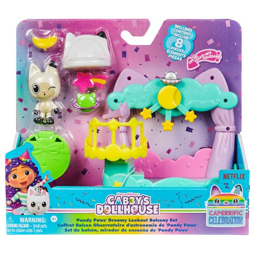 Gabby's Dollhouse - Panda Paws Lookout Balcony Set