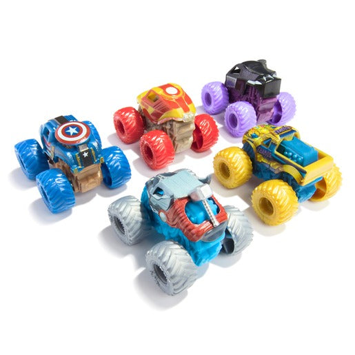 Monster Jam - Marvel Mini Jams - 5 Pack