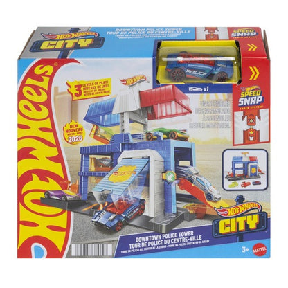 Hot Wheels - Speed Snap City - Downtown Police Tower
