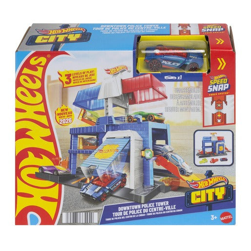 Hot Wheels - Speed Snap City - Downtown Police Tower