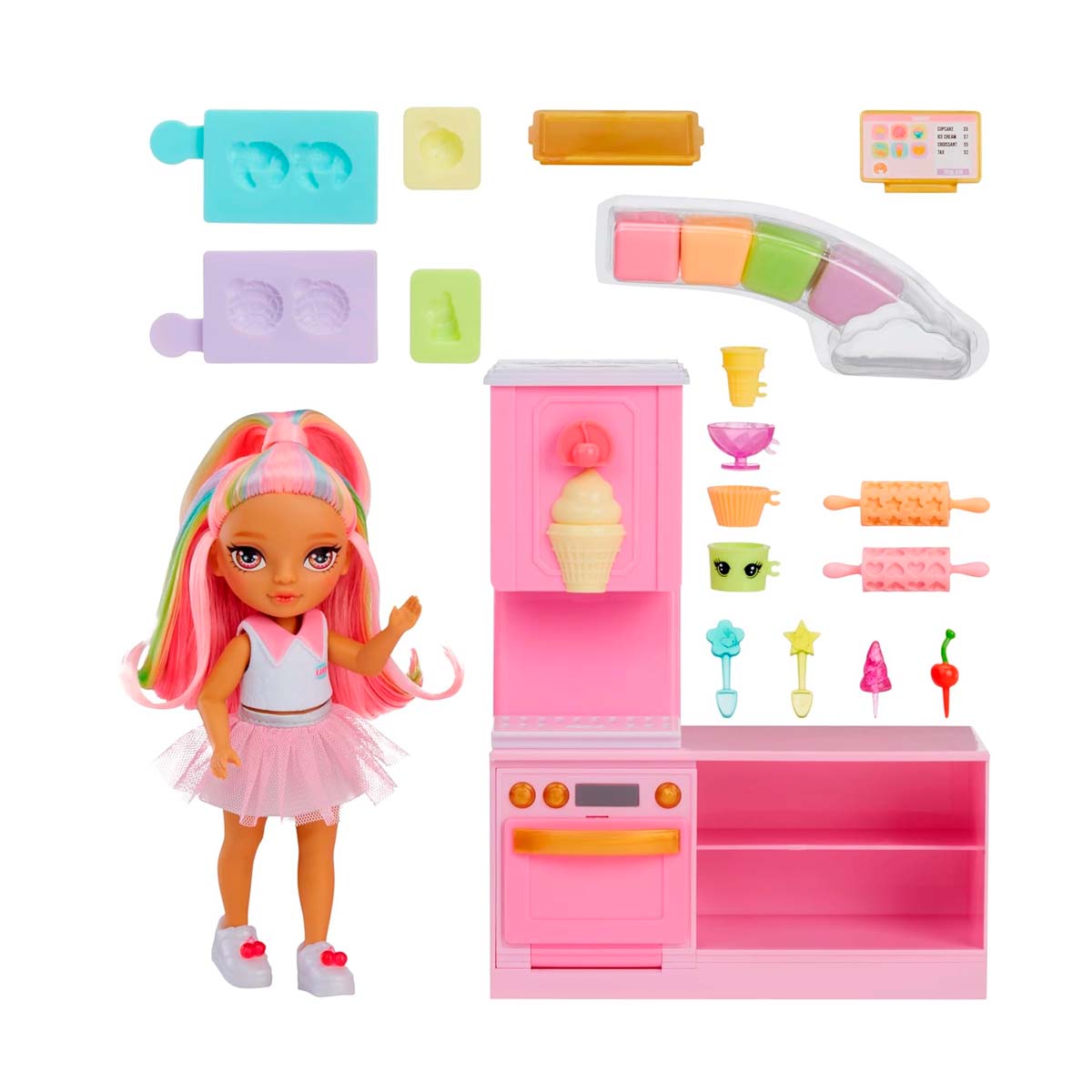 Rainbow High - Littles Dessert Shop with Kandy Playset