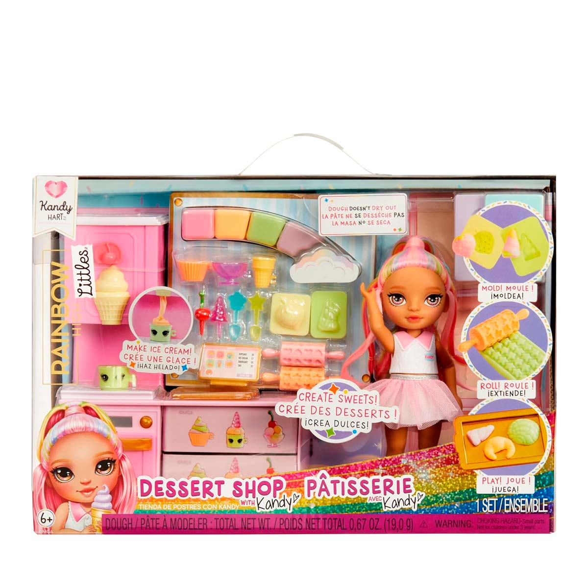 Rainbow High - Littles Dessert Shop with Kandy Playset