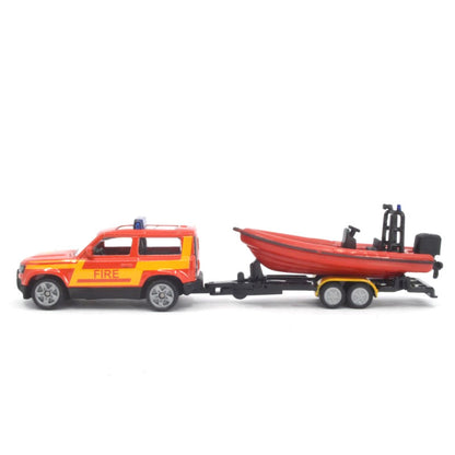 Siku - Land Rover Defender with Boat