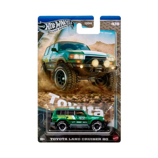 Hot Wheels - Silver serie - Toyota Land Cruiser 80