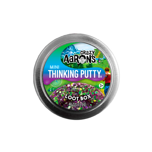 Crazy Aarons - Mini Thinking Putty - Loot Box