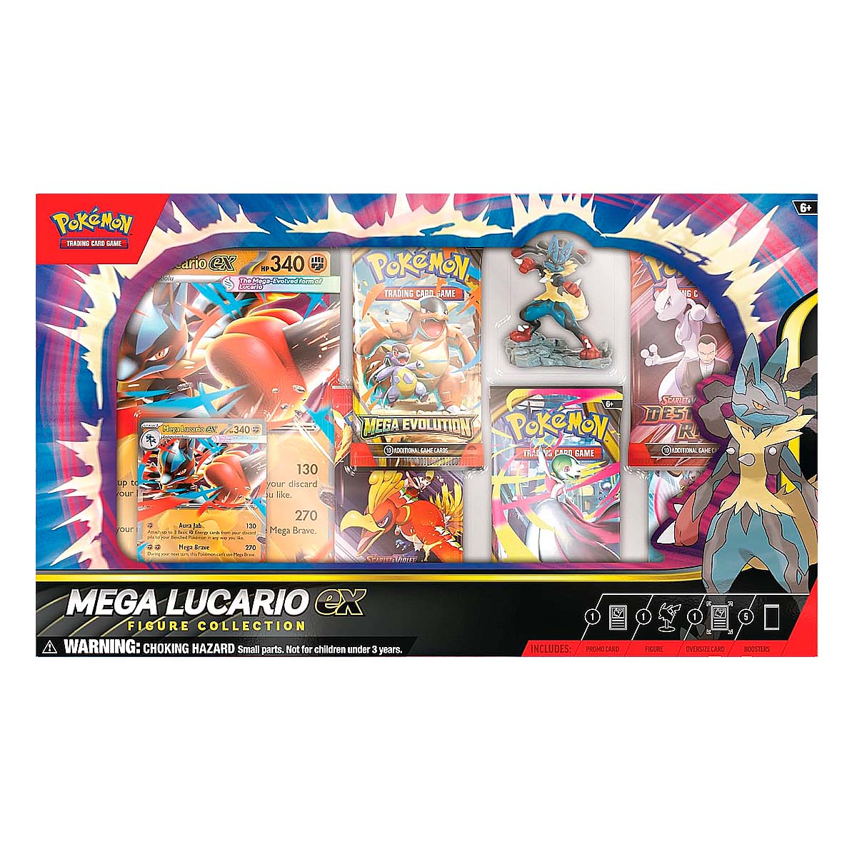 Pokemon TCG -  Mega Lucario ex Figure Collection