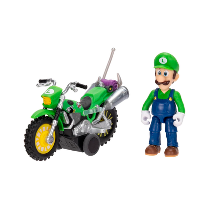 Super Mario Galaxy Movie - Luigi and Motorbike Playset