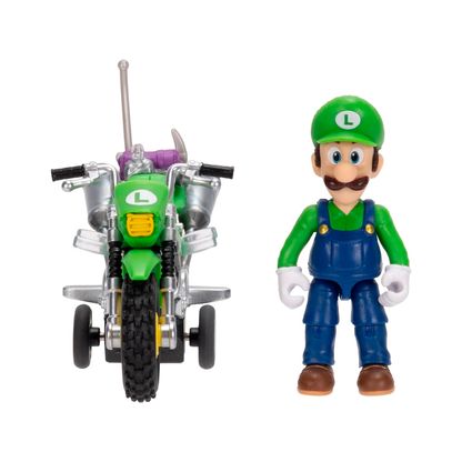 Super Mario Galaxy Movie - Luigi and Motorbike Playset