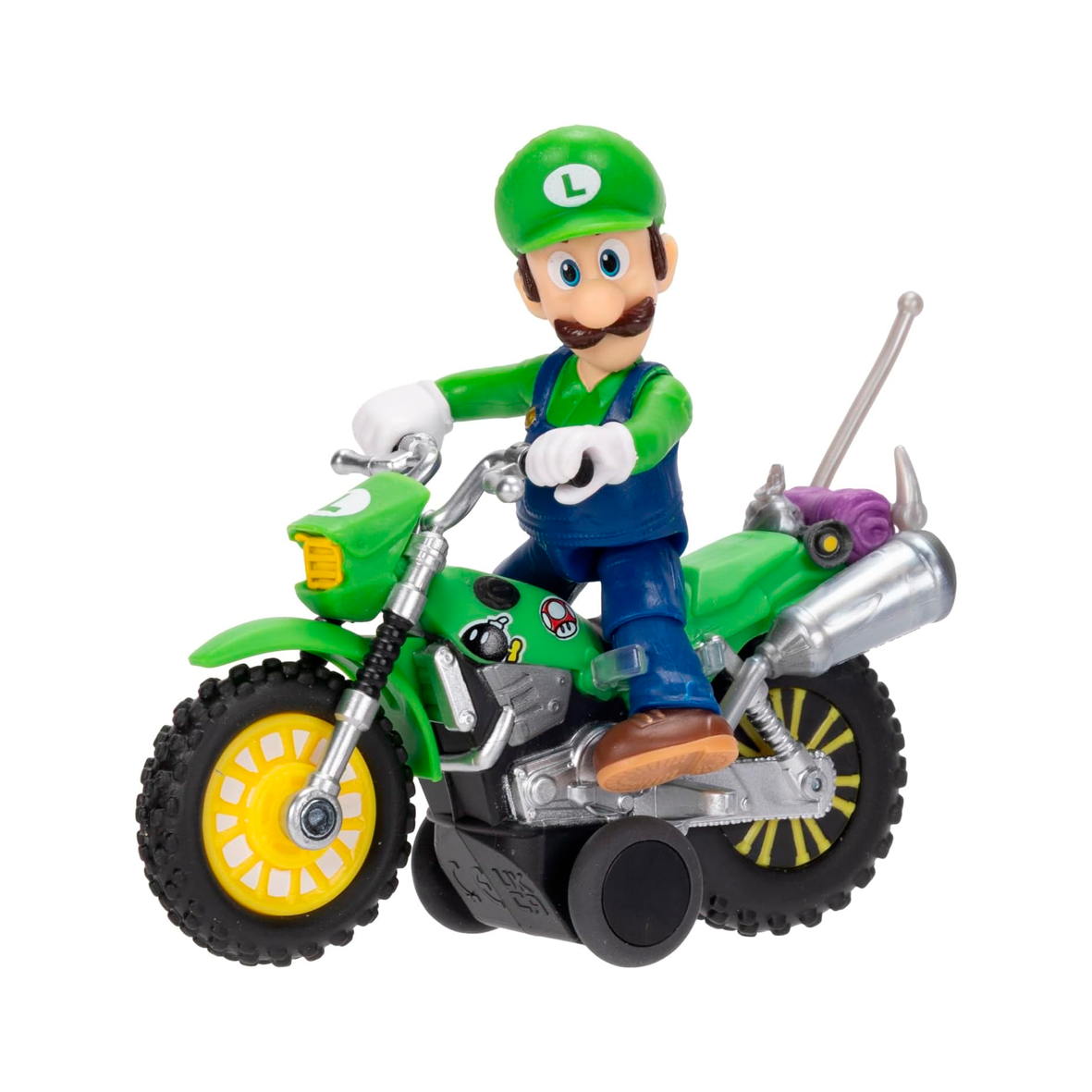 Super Mario Galaxy Movie - Luigi and Motorbike Playset