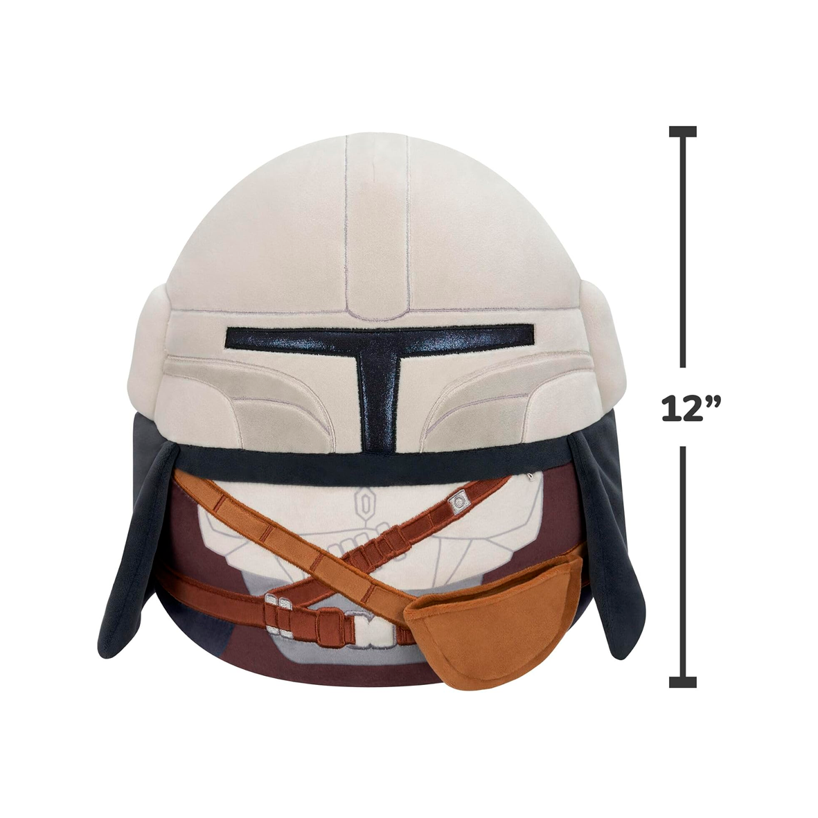 Squishmallows - Star Wars - Mandalorian 12" & Grogu 3.5" Plush