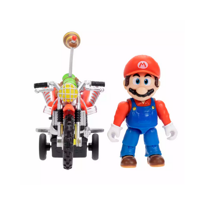 Super Mario Galaxy Movie - Mario and Motorbike Playset
