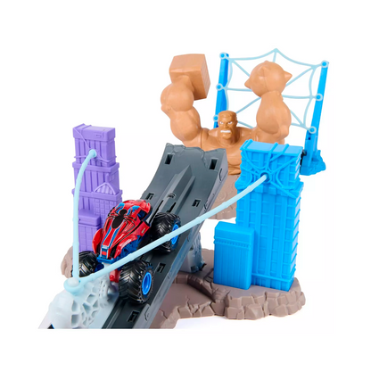 Monster Jam - The Amazing Spider Man - Sandman City Battle Playset