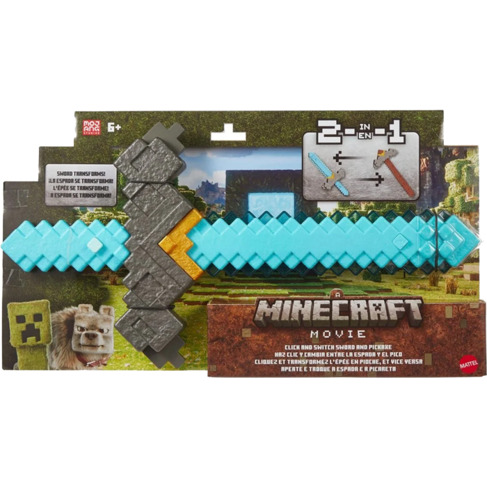 Minecraft - 2-In-1 Sword and Pickaxe