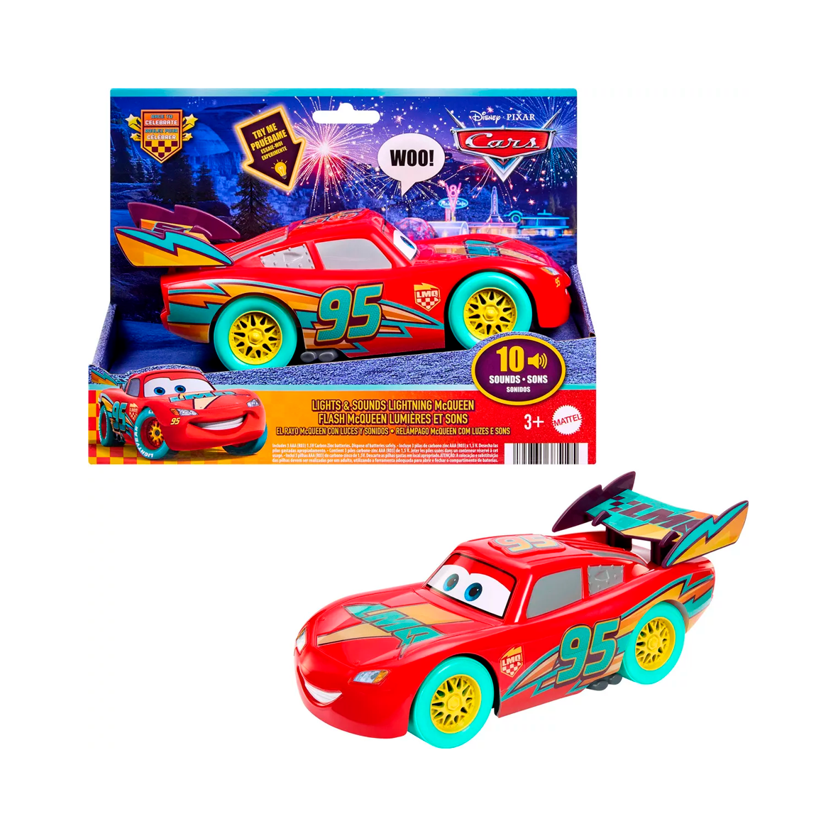 Disney Pixar - Cars - Lights & Sounds Lightning McQueen