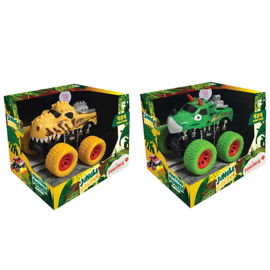 Jungle Racers - Dinosaur Friction 4x4 Truck with Sound