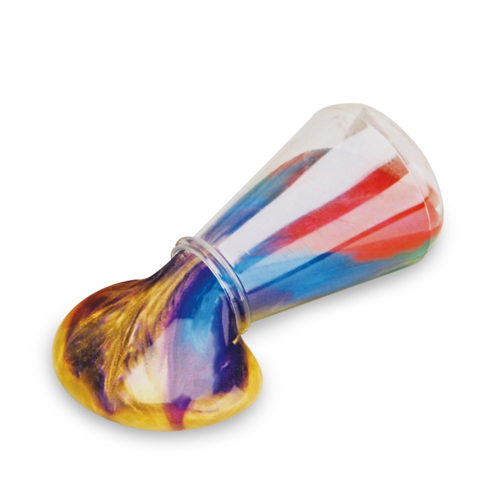 Rainbow Slime in Flask