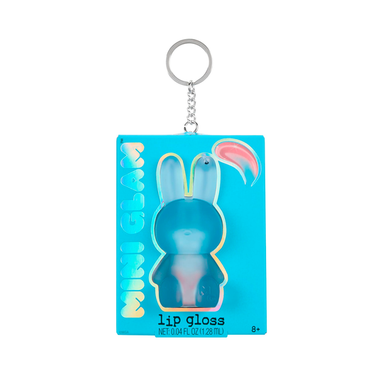 Mini Glam Cosmetics - Bunny Lip Gloss - Blue