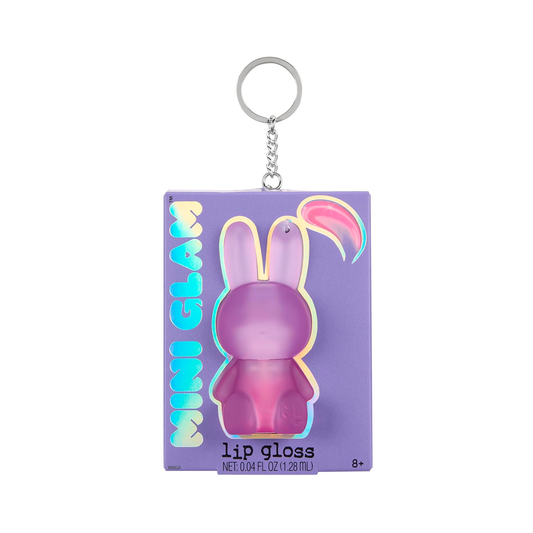 Mini Glam Cosmetics - Bunny Lip Gloss - Purple