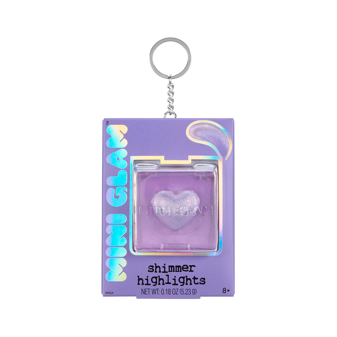 Mini Glam Cosmetics - Cube Shimmer - Purple