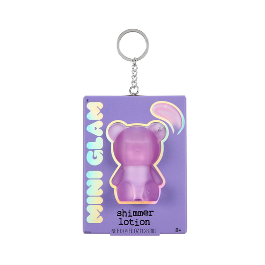 Mini Glam Cosmetics - Bear Shimmer Lotion - Purple