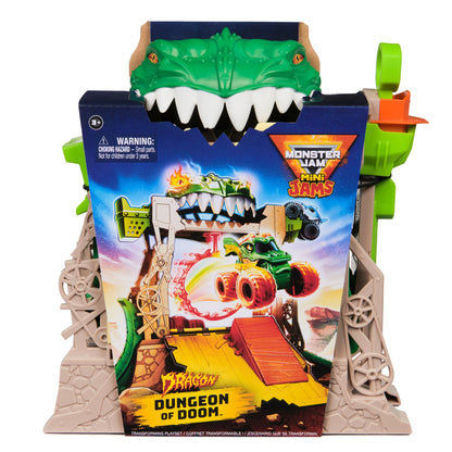 Monster Jam - Dragon Dungeon of Doom Playset