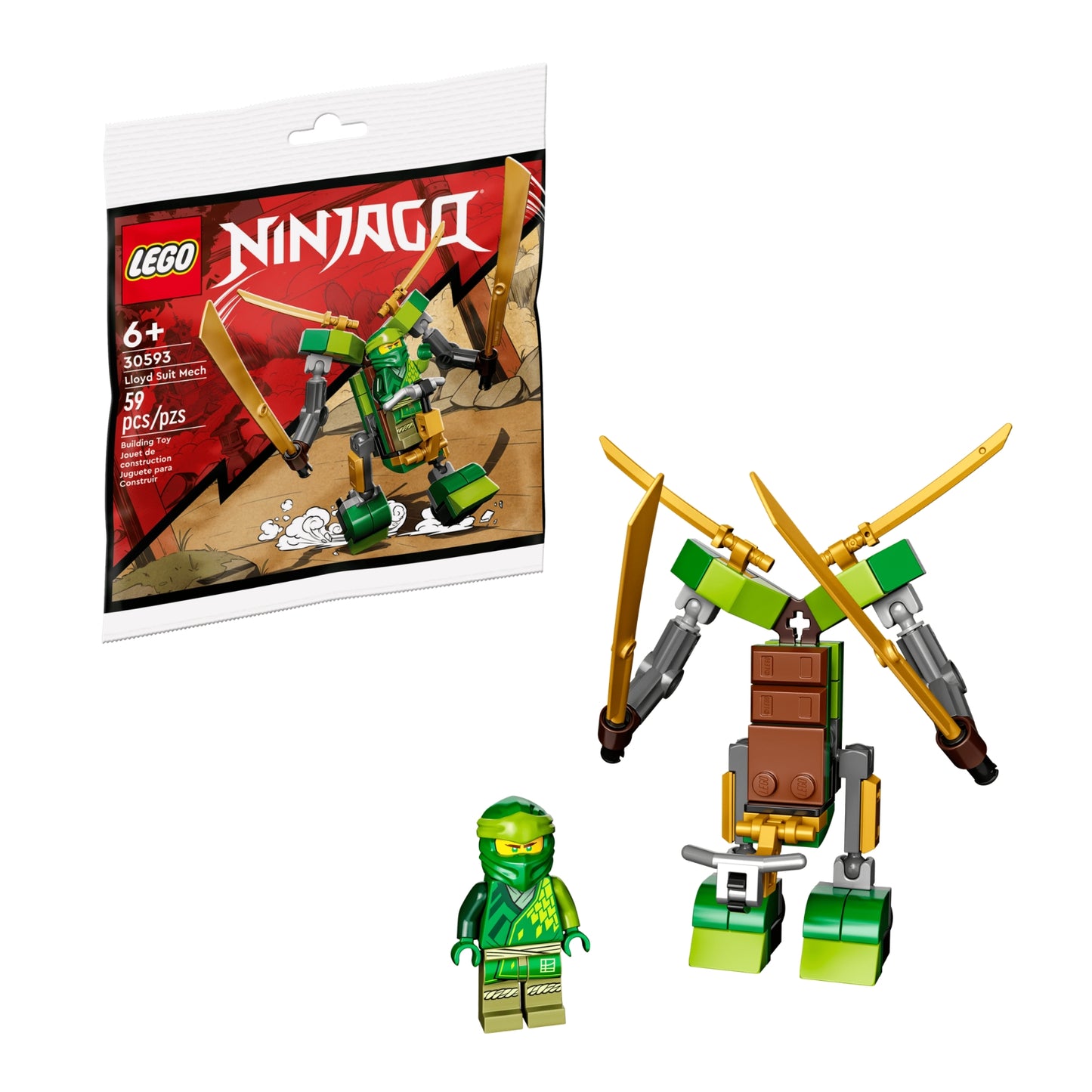 LEGO Ninjago - Lloyd Suit Mech (30593) (Polybag)