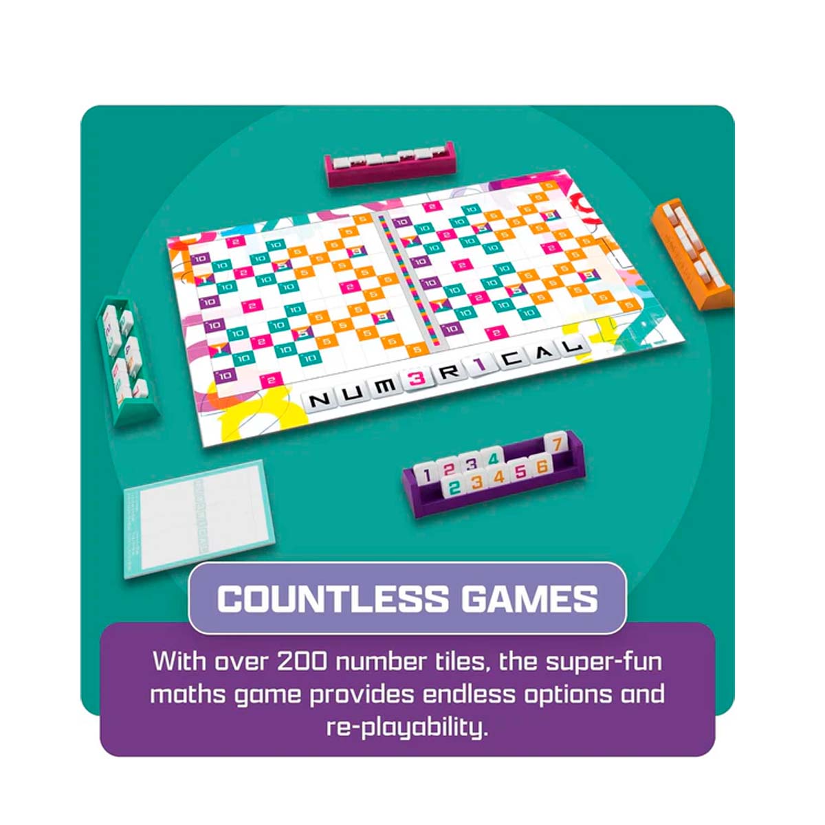 Tomy Numerical - Number Blocks Sequence Board Game