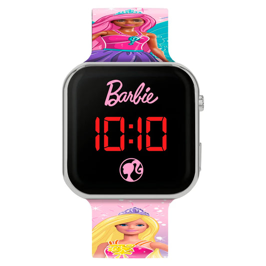 Barbie - Multicoloured Strap LED Watch