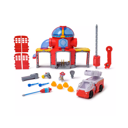 Paw Patrol - Fire Rescue Command Center with Marshall Figure