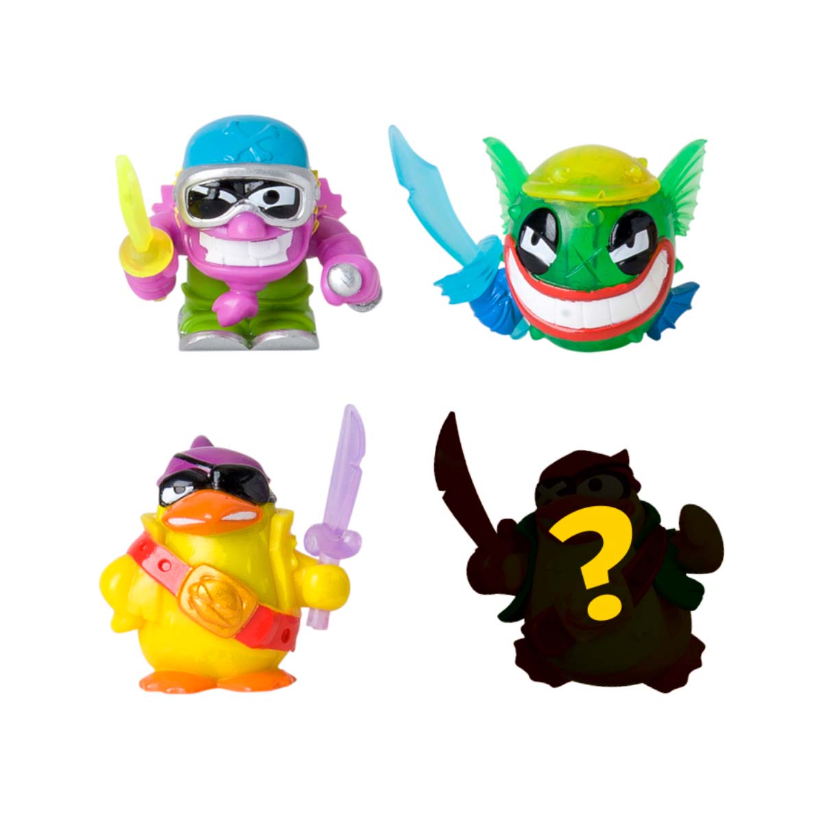 Piratix - Piratix Shark Treadure - 4 pack (1 surprise)