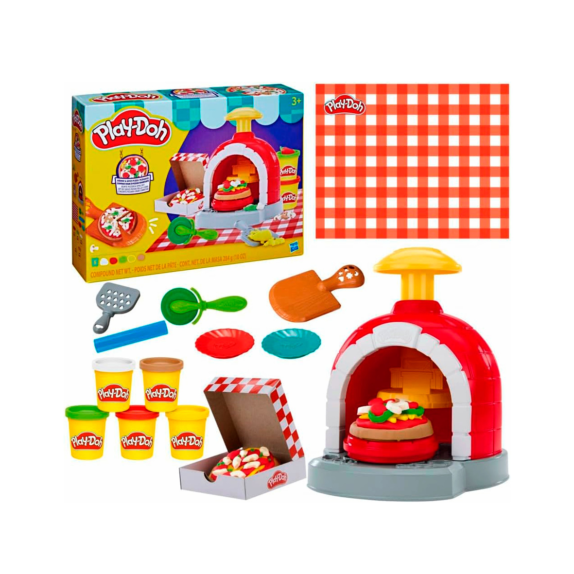 Play Doh - Stamp and Spin Pizza Playset