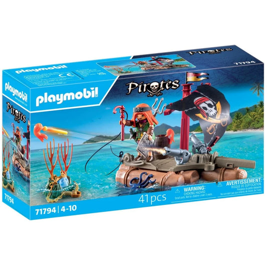 Playmobil - Pirate Raft with Treasure