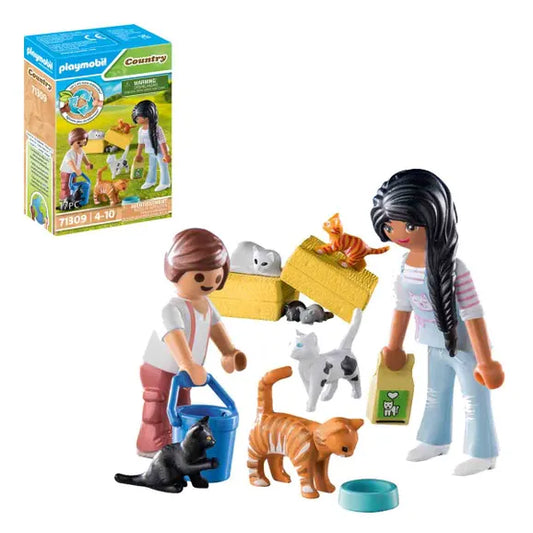 Playmobil Country - Cat Family