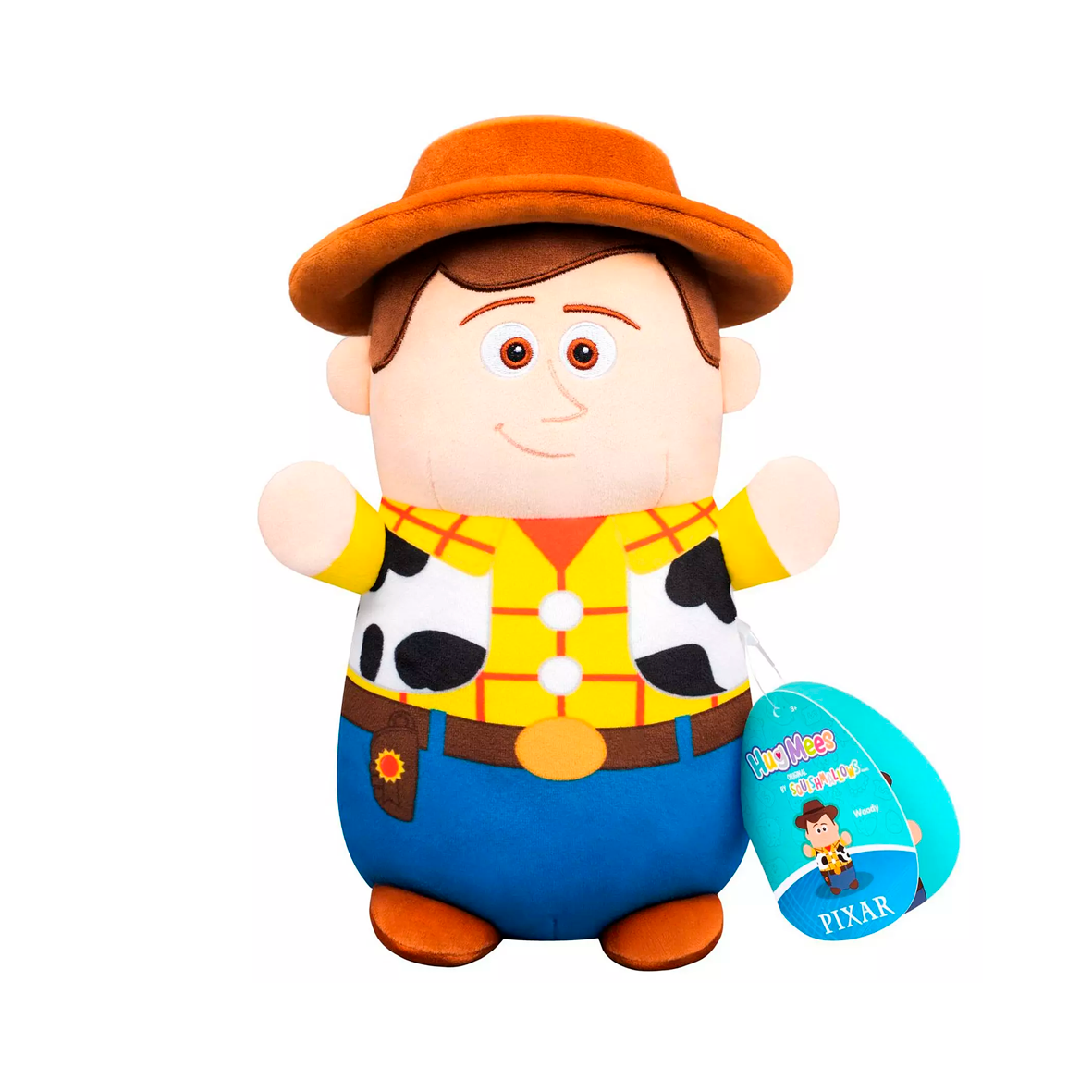 Squishmallows - HugMees - Disney Pixar - Toy Story - Woody 10"