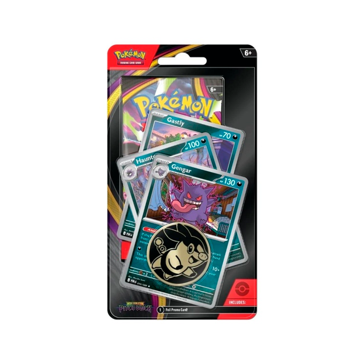 Pokemon TCG - Mega Evolution Pitch Black Premium Checklane Blister