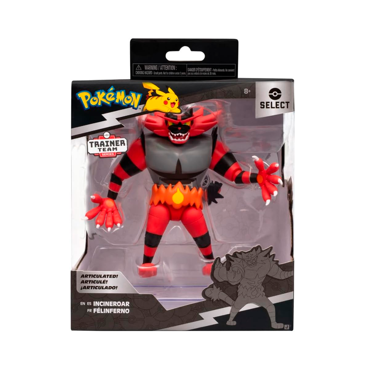 Pokemon - Select - Trainer Team Series - Articulated - Incineroar