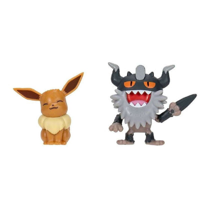 Pokemon Battle Figures - Eevee & Perrserker