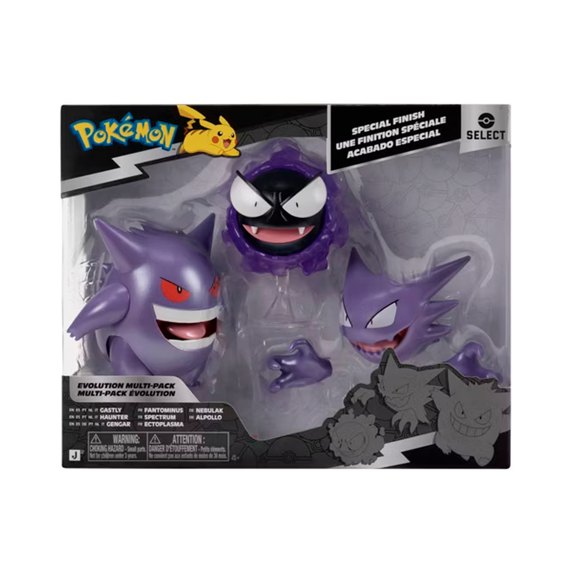 Pokemon - Select Evolution Multipack - Gastly Haunter Gengar